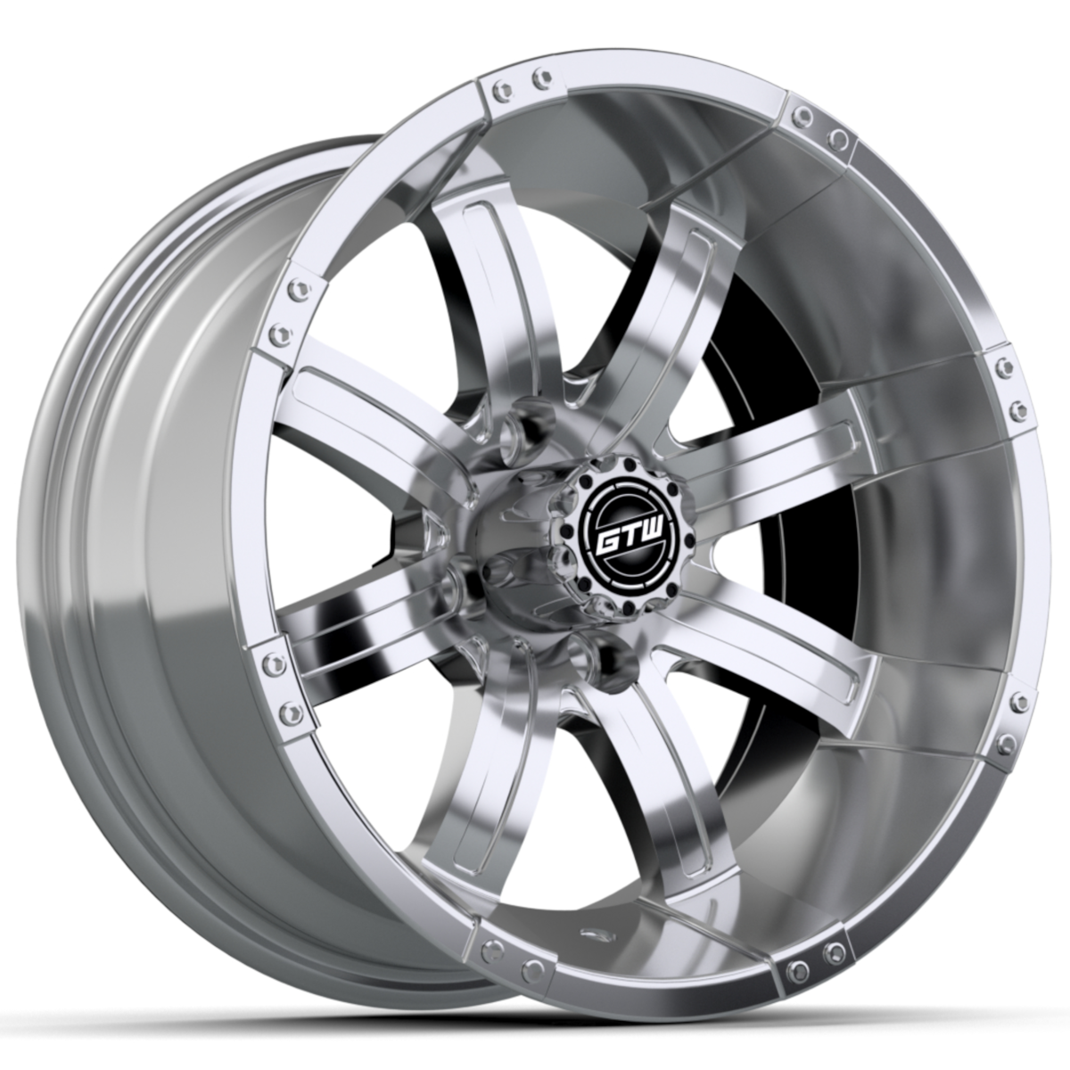 GTW Tempest 12x7 Chrome Wheel