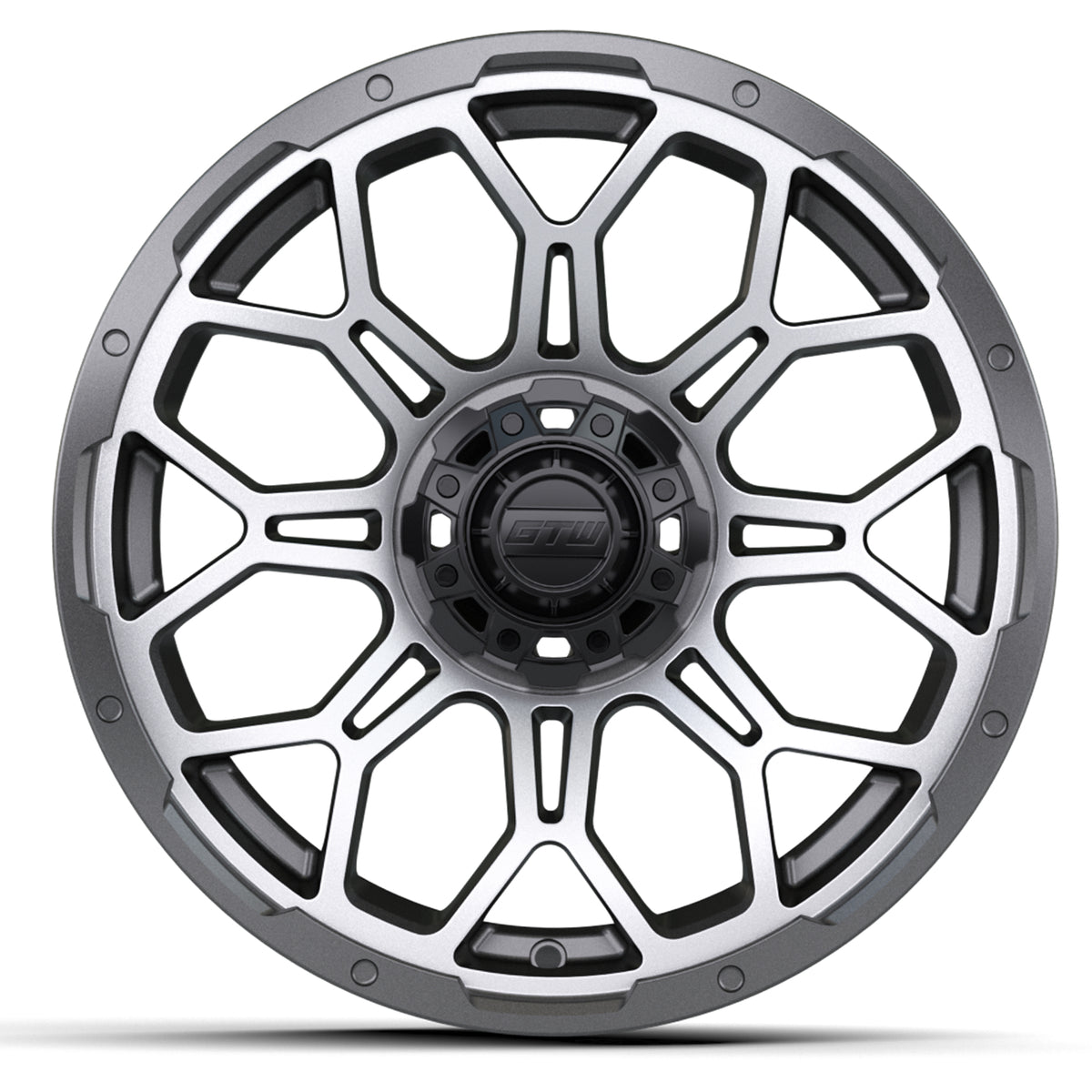15x7 GTW® Bravo Wheel (Matte Gray)