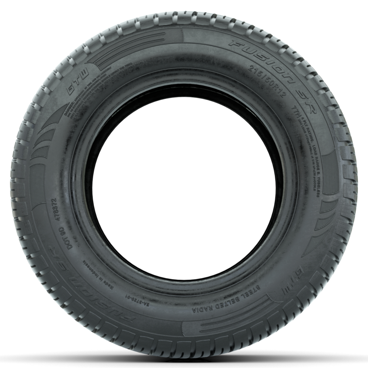 215/50-R12 GTW® Fusion S/R Steel Belted Tire