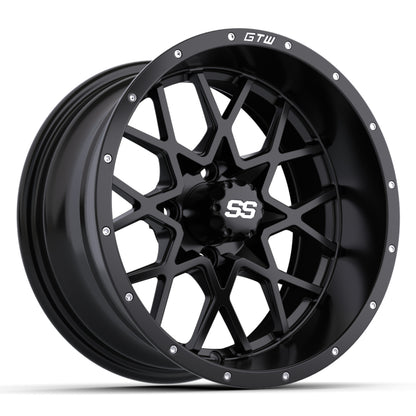 Vortex 2 Wheel, 14X7, Matte Black