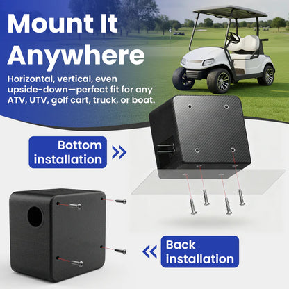 Lithium Rhino LED 8" Subwoofer with Aux Cable