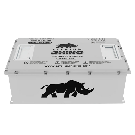 Lithium Rhino 76V 105AH Bundle