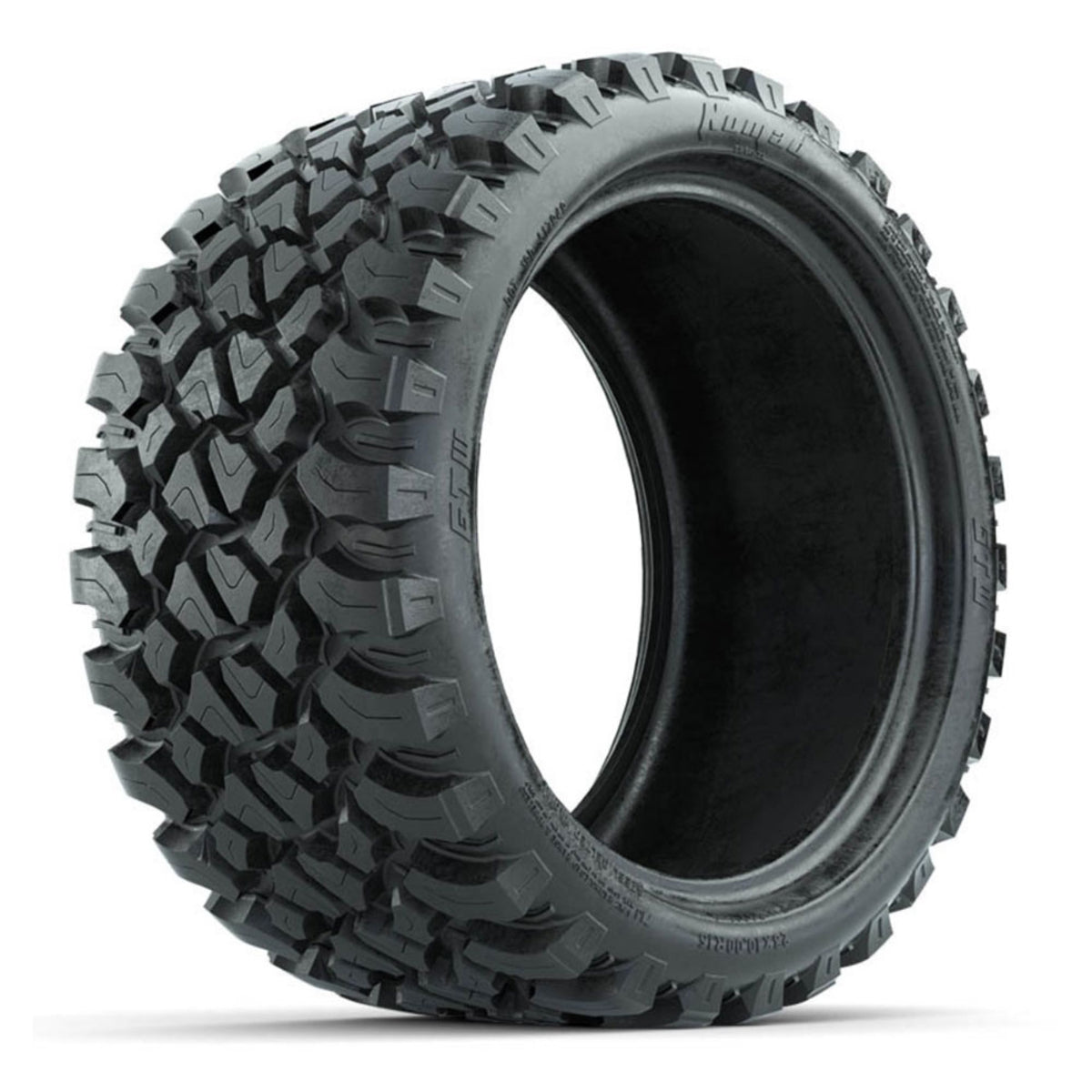 Set of (4) 15" MadJax® Flow Form Evolution Matte Black Wheels with GTW® Nomad Off Road Tires