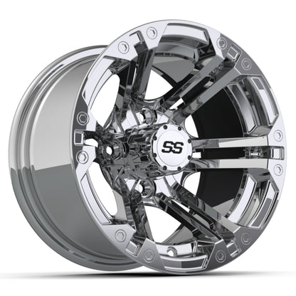 GTW® Specter 12″ Chrome Wheel (3:4 Offset)