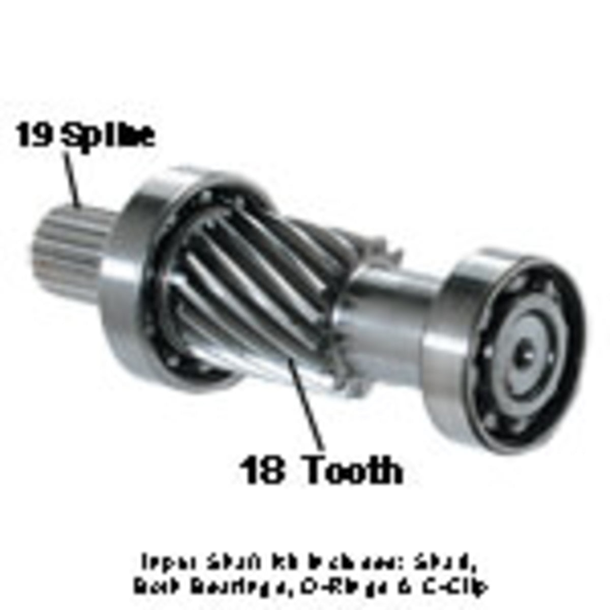 Input Shaft Kit, EZGO Elec 2008+ RXV