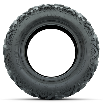 Barrage Series 25x10-14 Mud Tire 6-ply