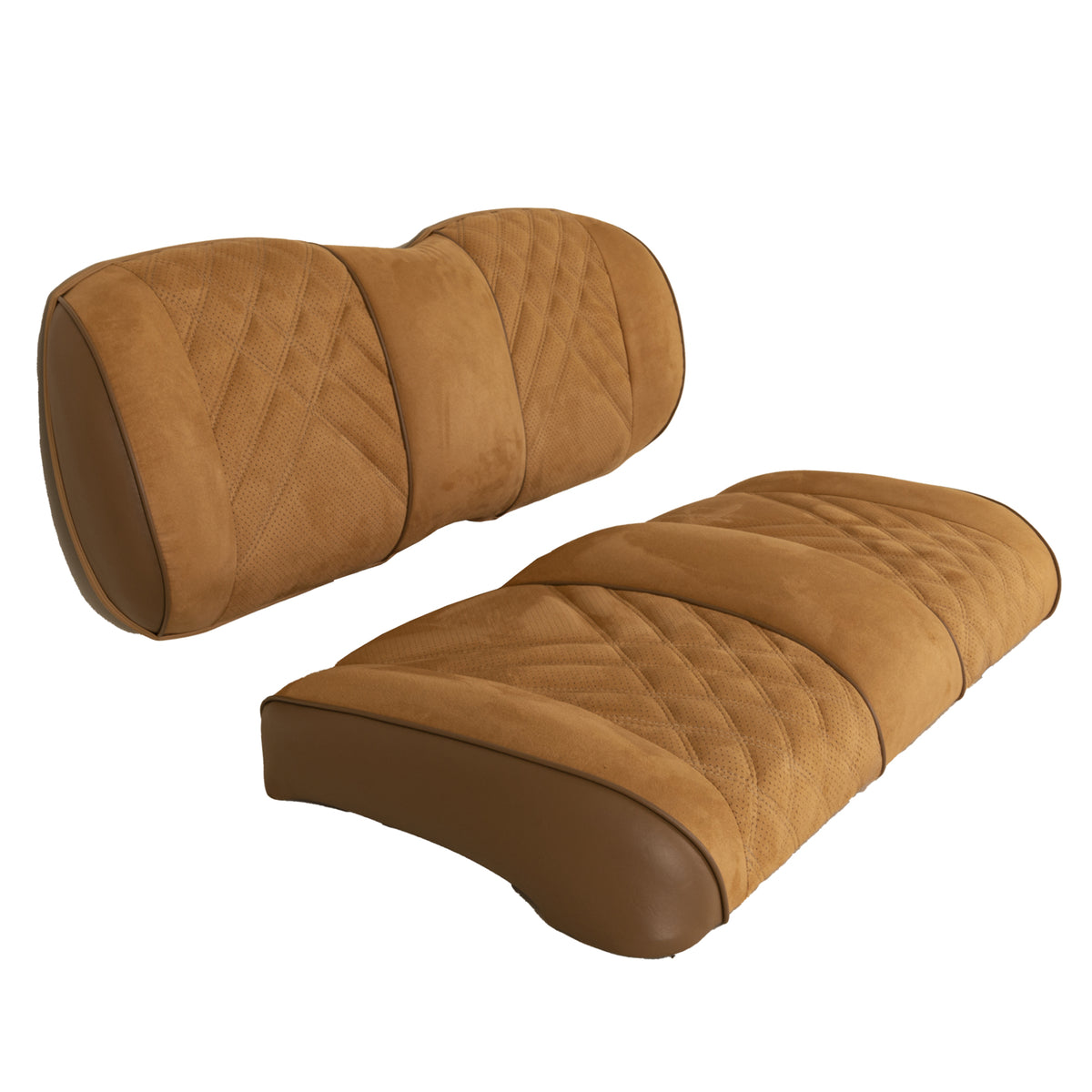 Premium RedDot® Honey Suede Front Seat Assemblies for Club Car Precedent Onward Tempo