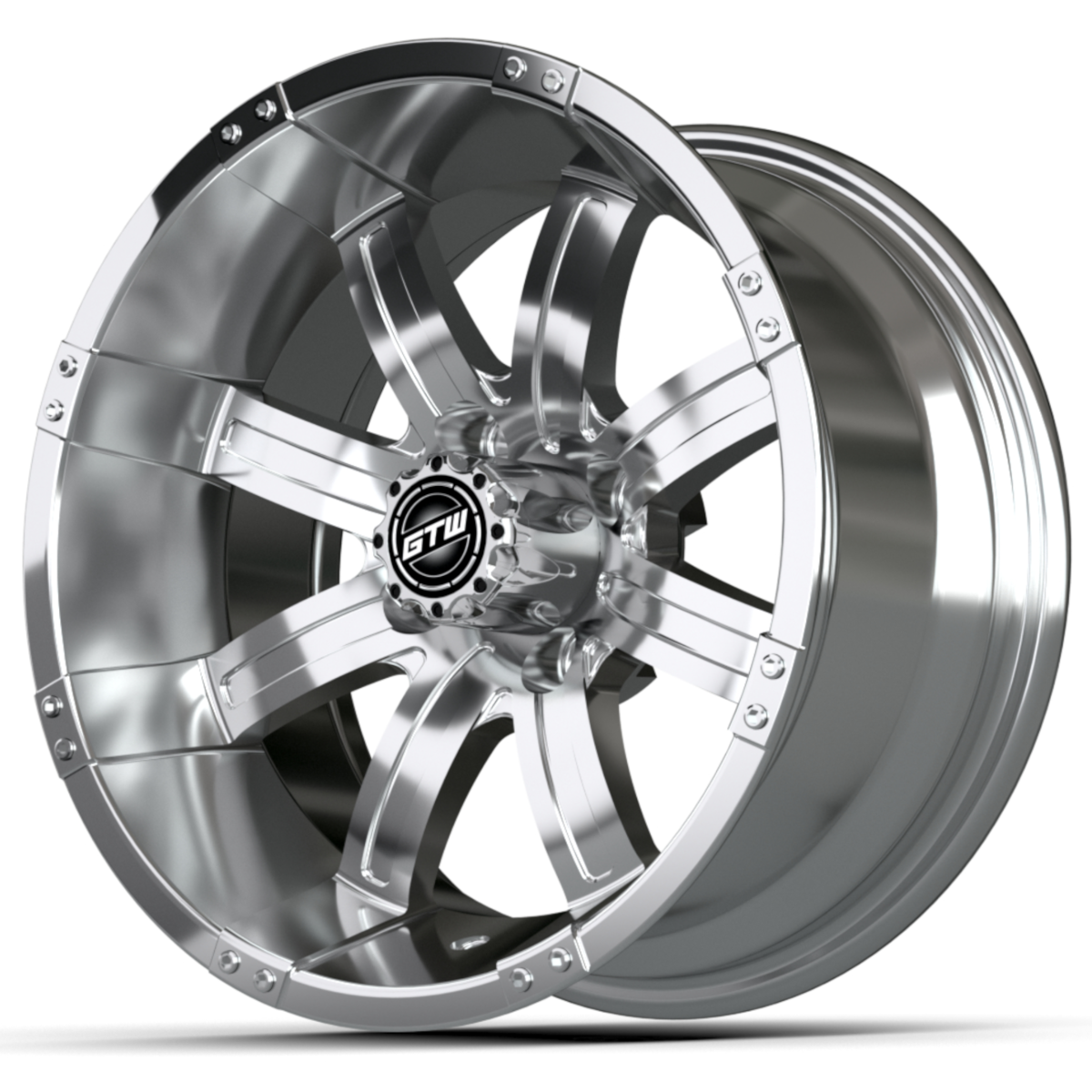 GTW Tempest 12x7 Chrome Wheel