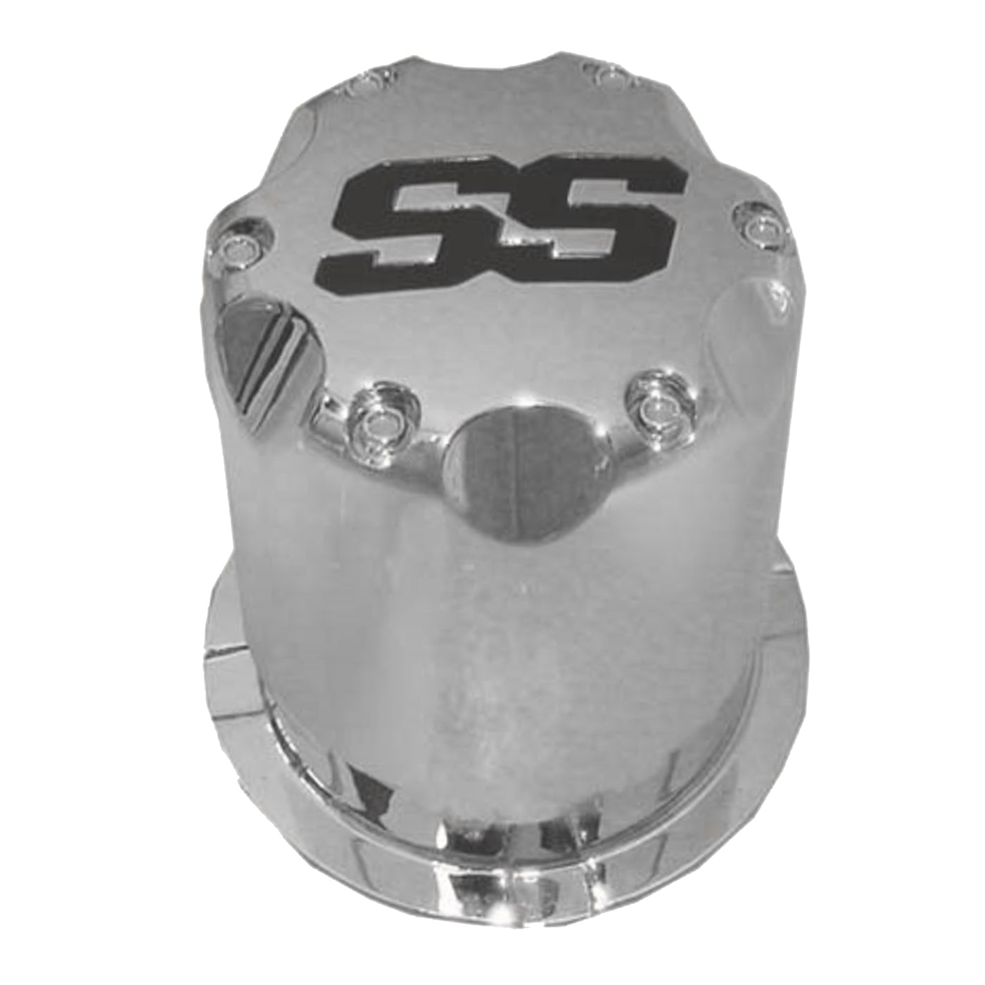 Chrome SS Push Through Center Cap
