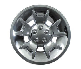 10? Silver Metallic Demon Wheel Cover
