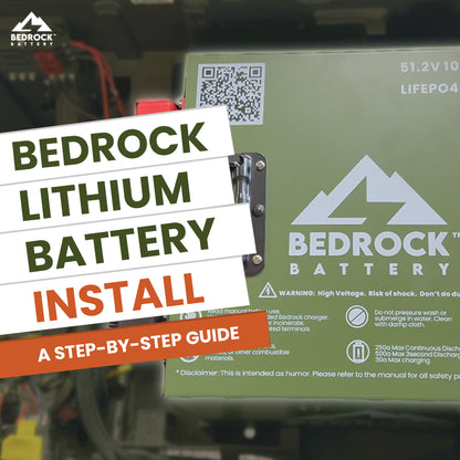 Bedrock Battery Compact 48V 105Ah Lithium Conversion Kit
