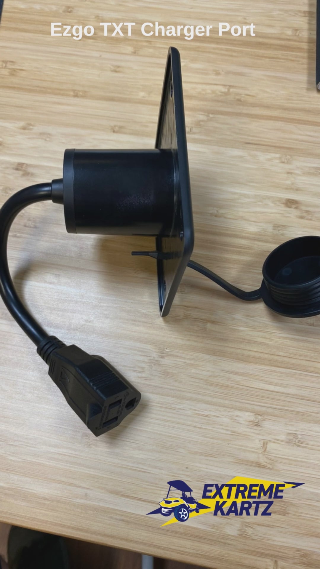 EZGO TXT Battery Charger Port Receptacle – 15A 110V