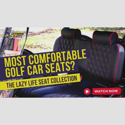 Lazy Life Premium Two Tone High Back Seats - Front Seat