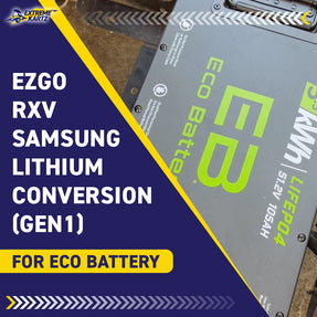 EZGO RXV Samsung Lithium Conversion (Gen1) - for Eco Battery