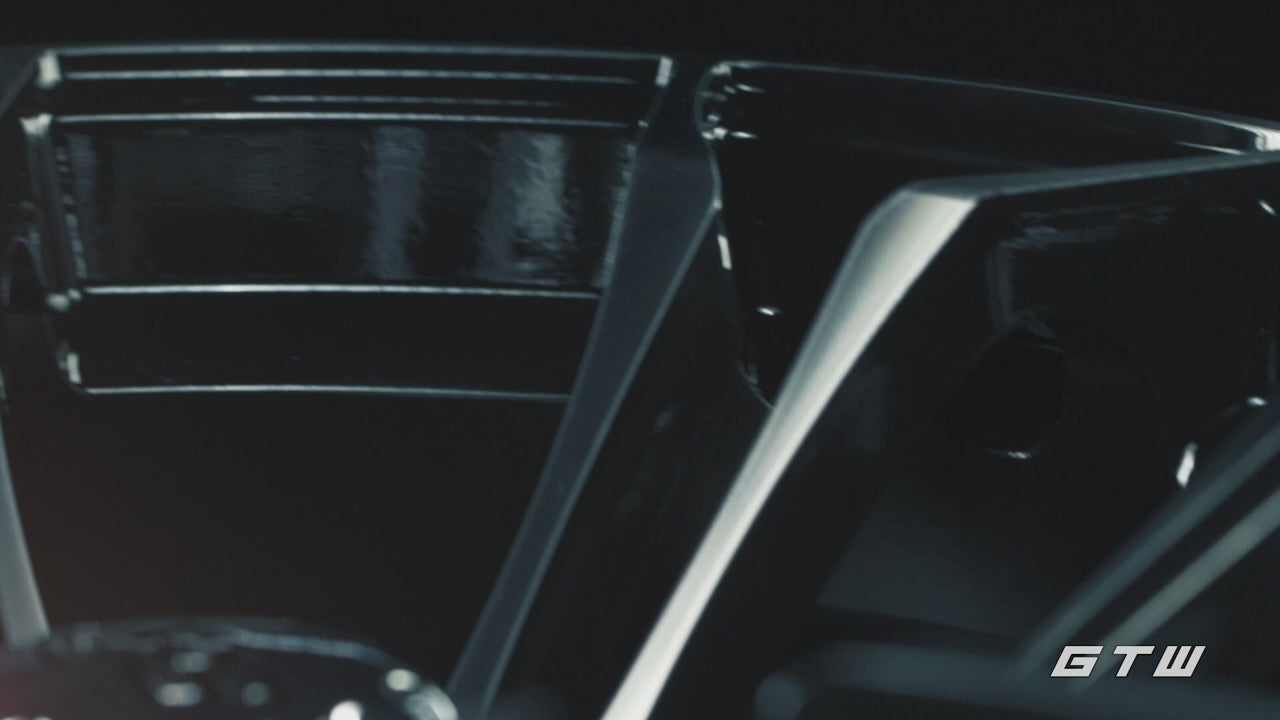 15? GTW® Spyder Wheel  Black with Red