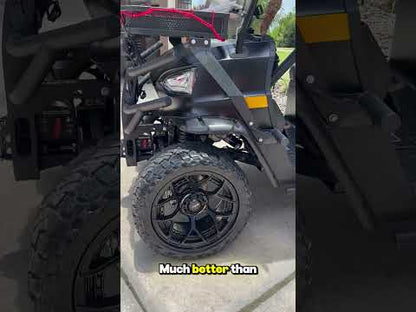 15" GTW MadJax Wheels Flow Form Evolution and Maverick All Terrain Tires Combo - Customer Video