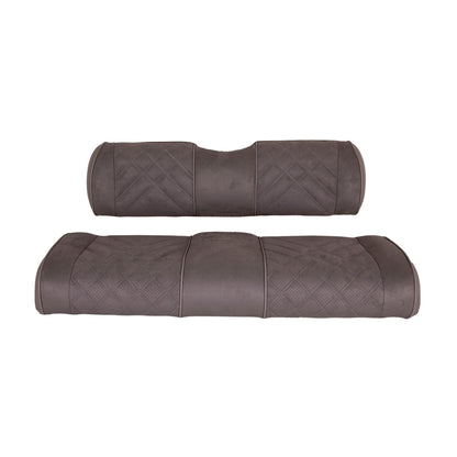 Premium RedDot® Pewter Suede GTW® Mach3 Rear Seat Cushions