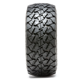 12 GTW Tempest Chrome Wheels with 22 Timberwolf Mud Tires  Set of 4