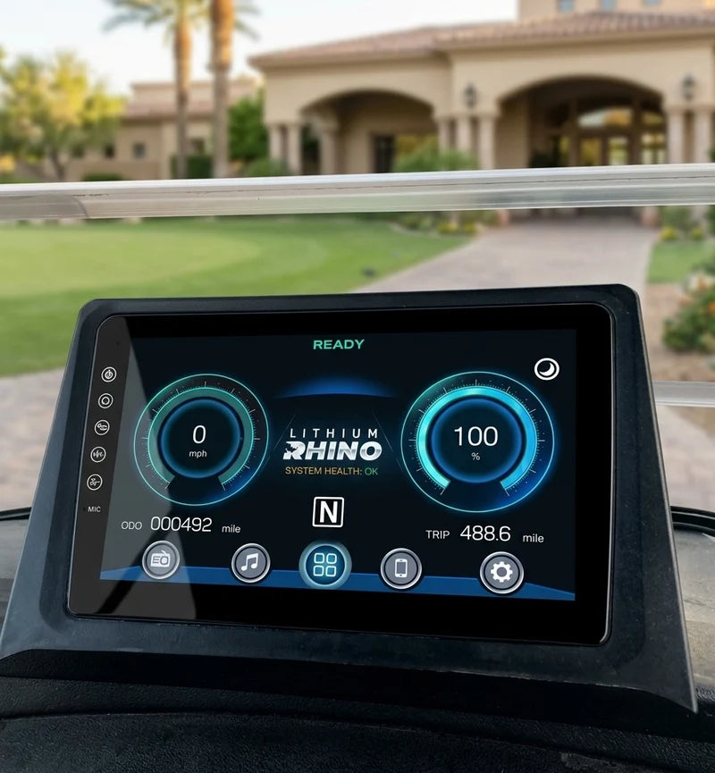 Lithium Rhino 10" Multifunctional Entertainment & Touchscreen Control