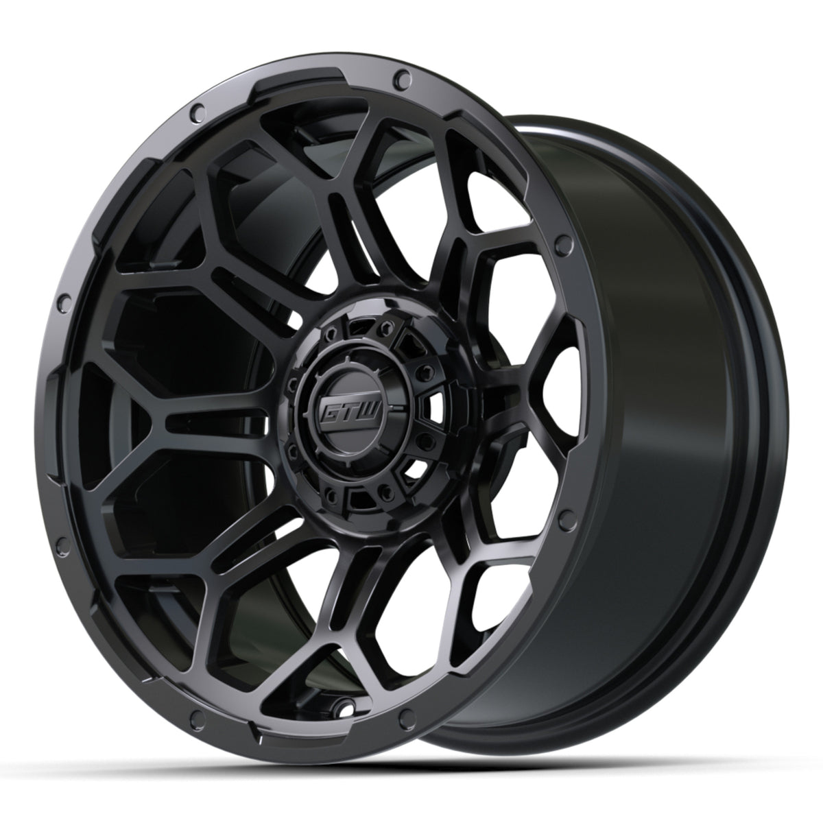 Bravo Wheel, 14X7 Matte Black