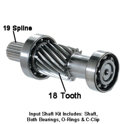 Input Shaft Kit, EZGO Elec 2008+ RXV