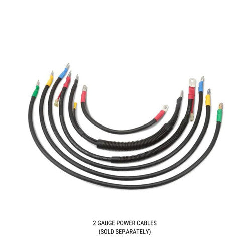 2-Gauge Power Cables for Club Car (Sold Separately)