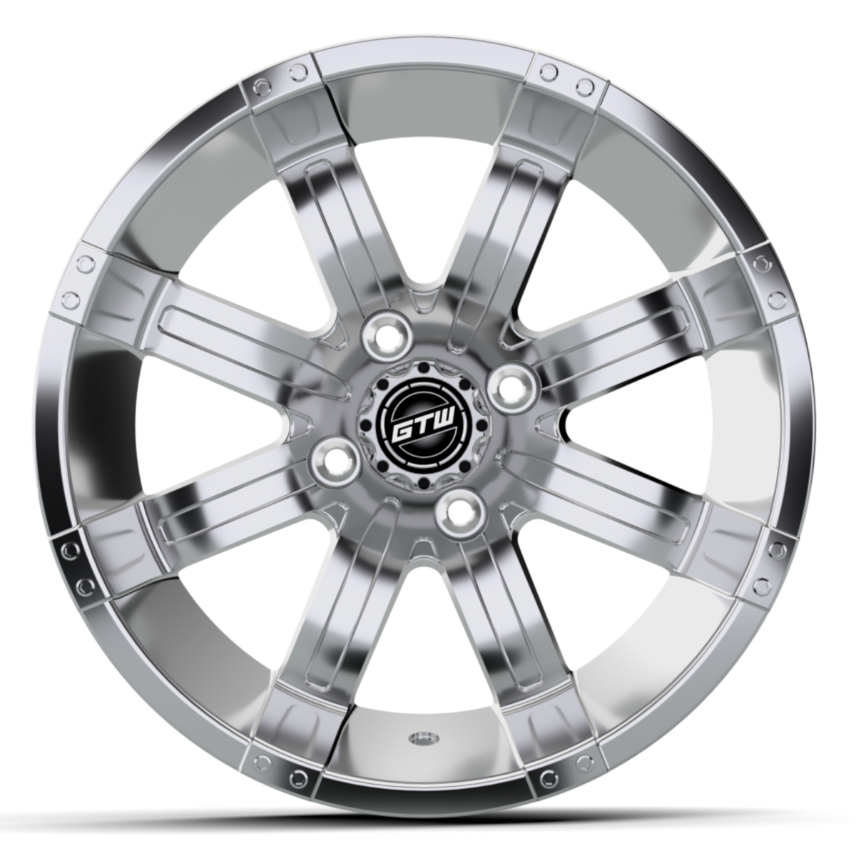 GTW Tempest 12x7 Chrome Wheel