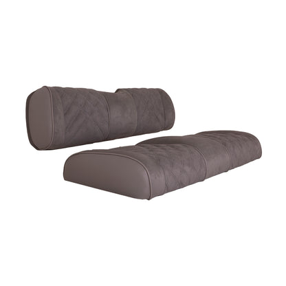 Premium RedDot® Pewter Suede GTW® Mach3 Rear Seat Cushions