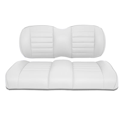 E-Z-GO TXT Premium OEM Style Front Replacement White Seat Assemblies