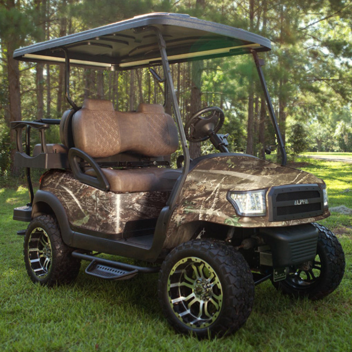 Alpha Offroad Body Kit for Club Car Prec, Onward, Tempo - Kanati Camo