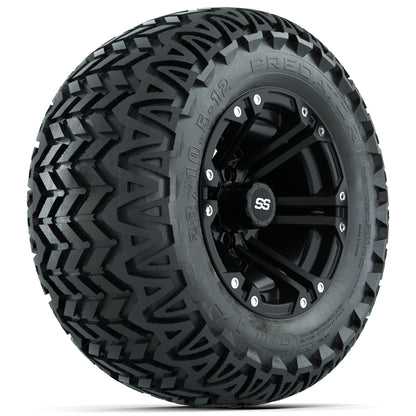 Set of (4) 12 in GTW Specter Wheels with 23x10.5-12 GTW Predator All-Terrain Tires