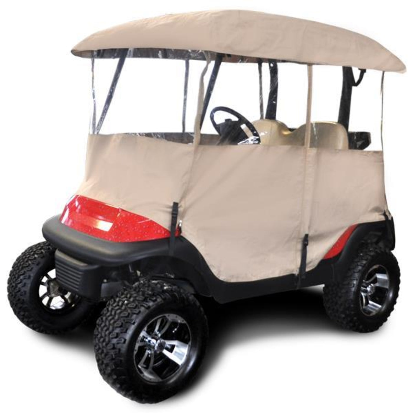 Red Dot Universal Enclosure For Carts With 54 Top Tan